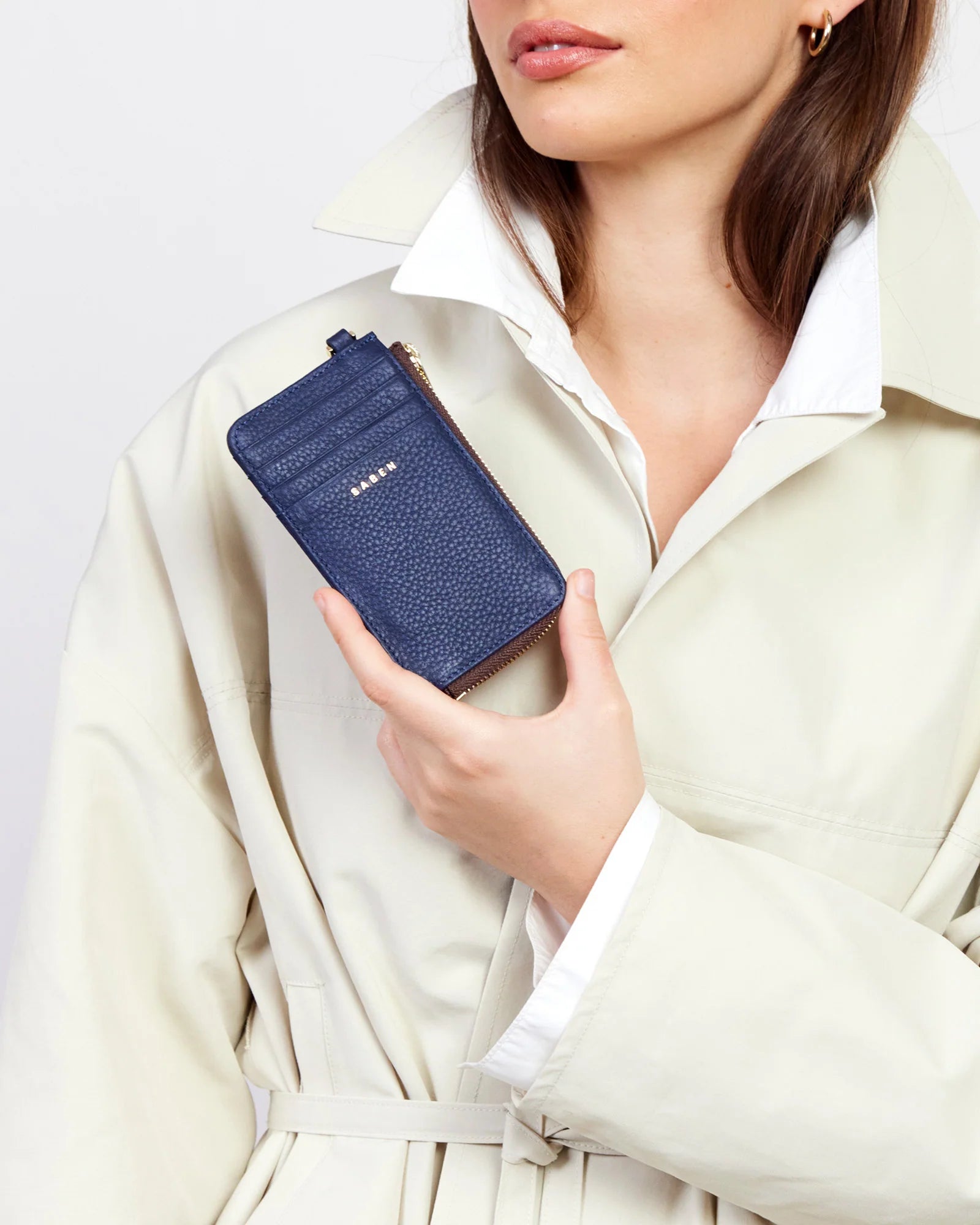 Winona Card Holder - Ink | Saben