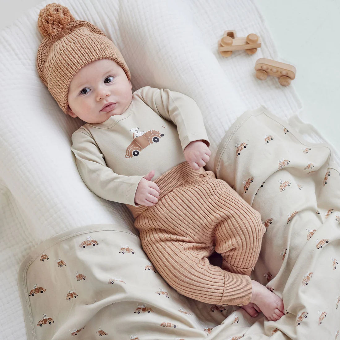 COCOA KNIT RIB LEGGING || Cocoa | Aster & Oak