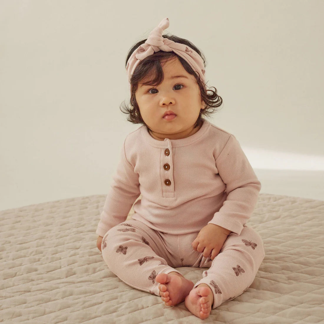 BUTTERFLY RIB LEGGINGS || Violet | Aster & Oak