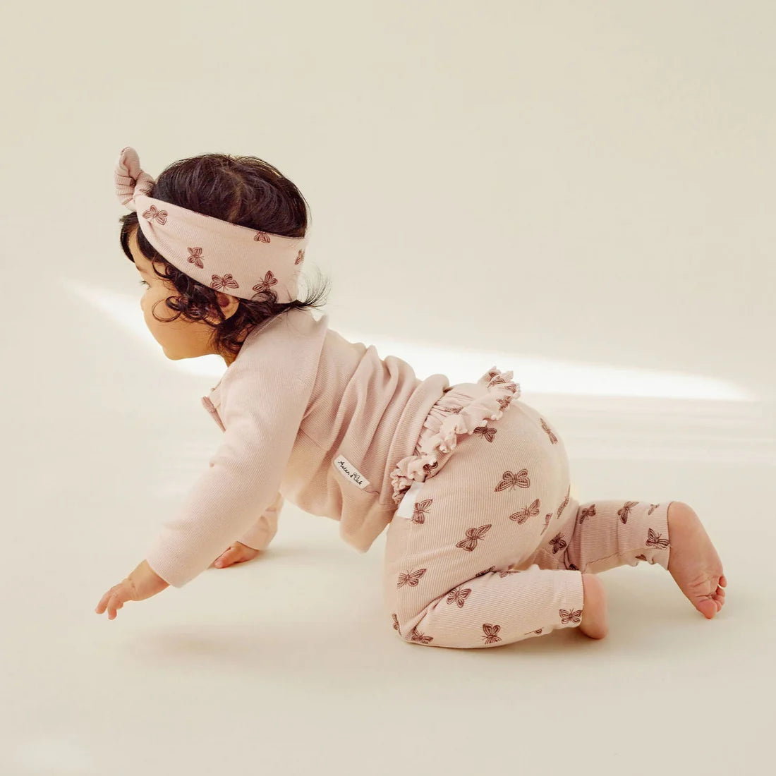 BUTTERFLY RIB LEGGINGS || Violet | Aster & Oak