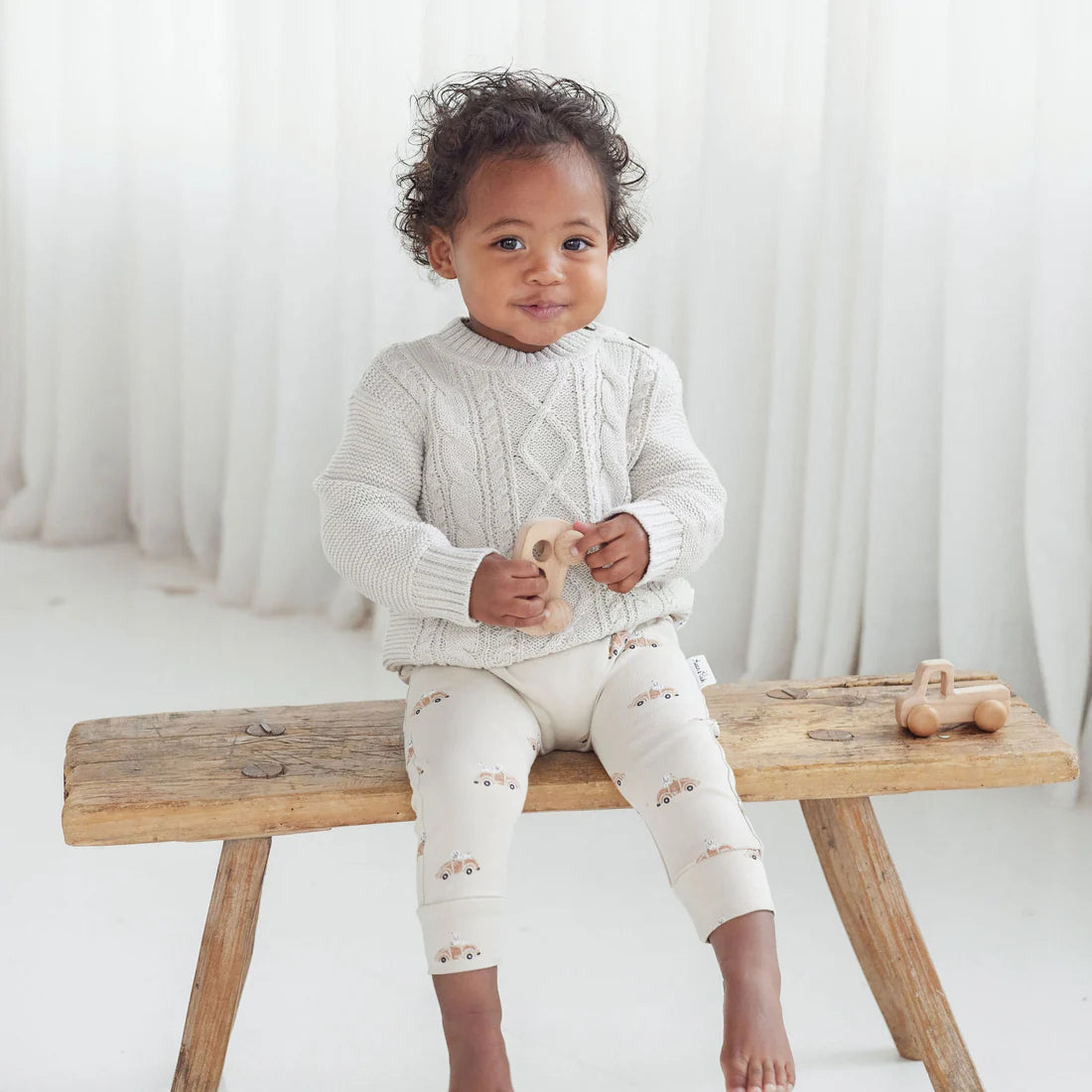 CLASSIC CAR HAREM PANTS ||Beige | Aster & Oak
