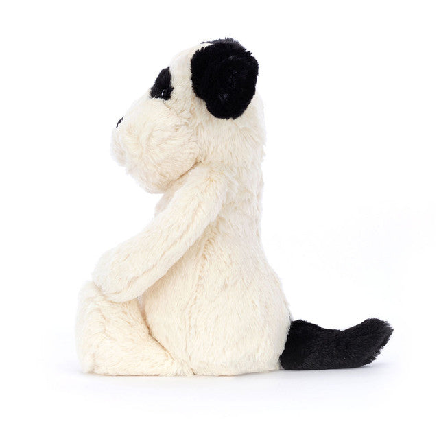 Bashful Black & Cream Puppy - Medium | Jellycat