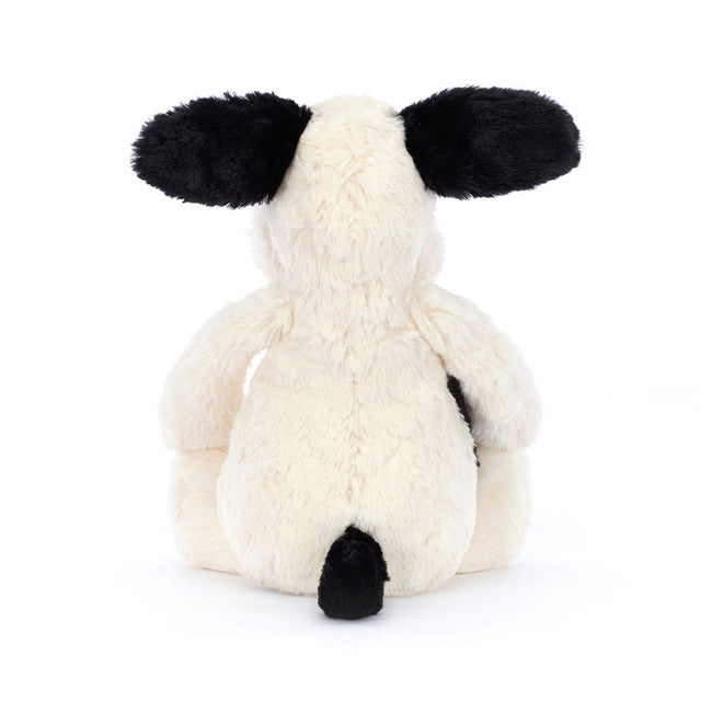 Bashful Black & Cream Puppy - Medium | Jellycat
