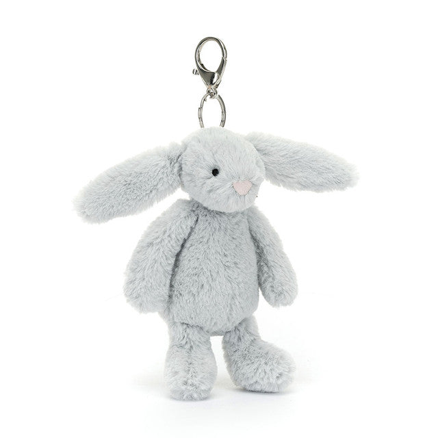 Bashful Silver Bunny Bag Charm | Jellycat