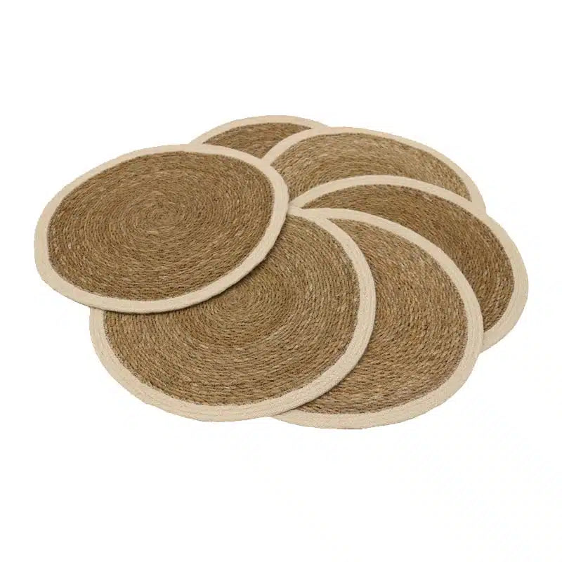 Round Seagrass/Jute Place Mat | Le Forge