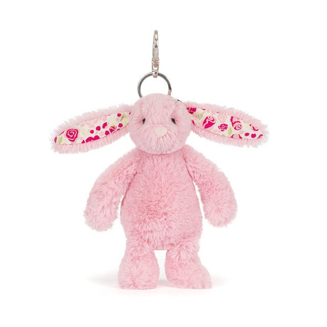 Blushkin Blossom Bunny Bag Charm | Jellycat