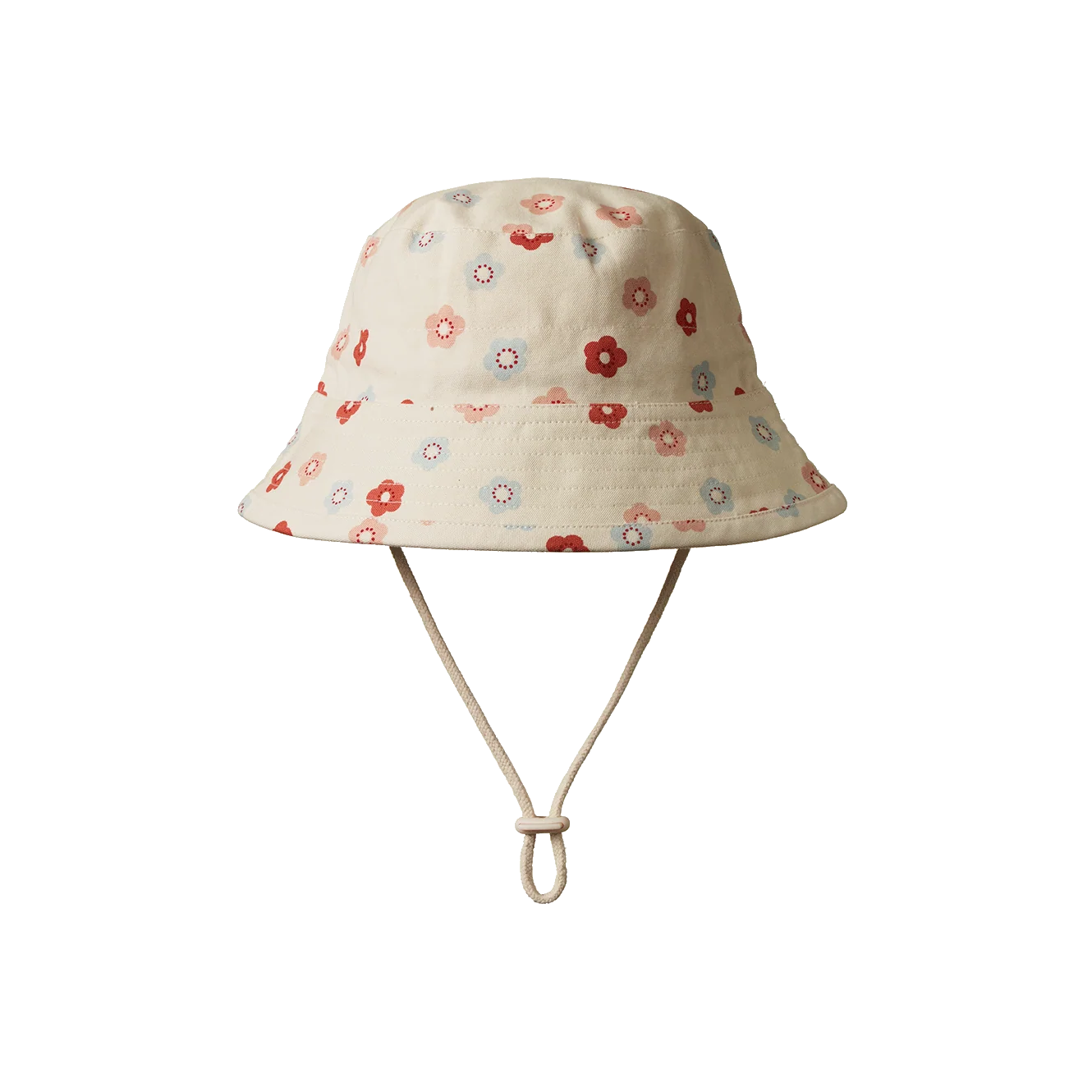 BUCKET SUNHAT - Petite Flora Stamp Print | Nature Baby