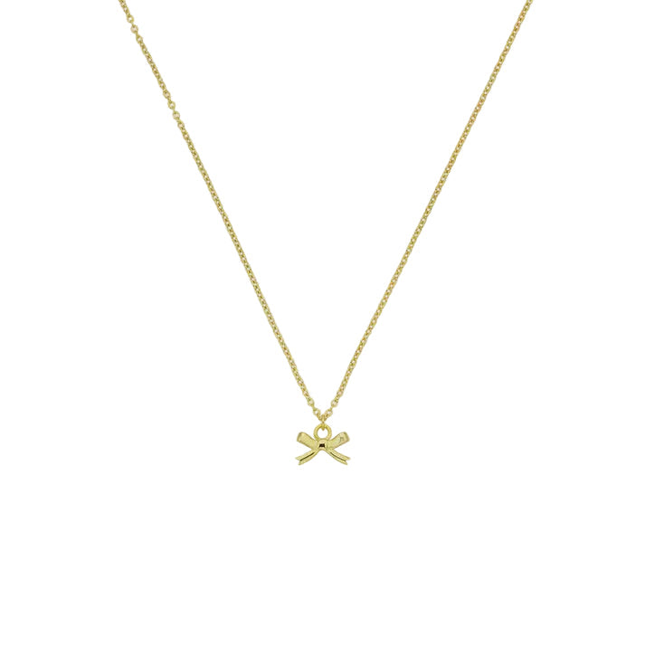 Bow Necklace - Gold | Sophie Store