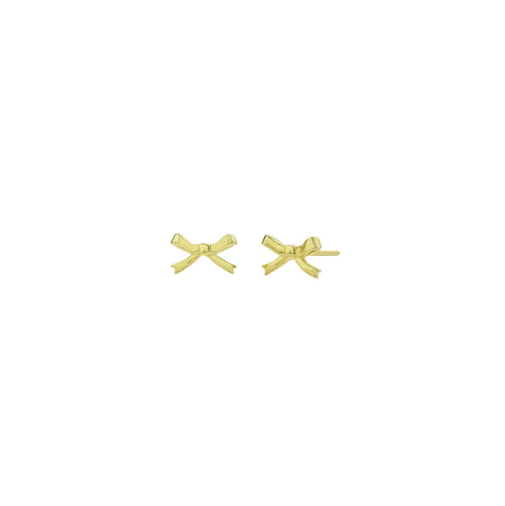 Bow Studs - Gold | Sophie Store