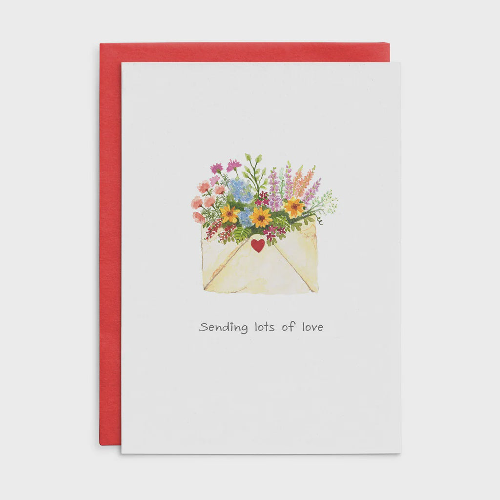 Sending lots of love. - Thinking of You Card | Cottonwood