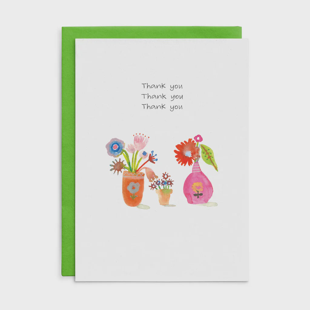Thank you. Thank you. Thank you. - Thank You Card | Cottonwood