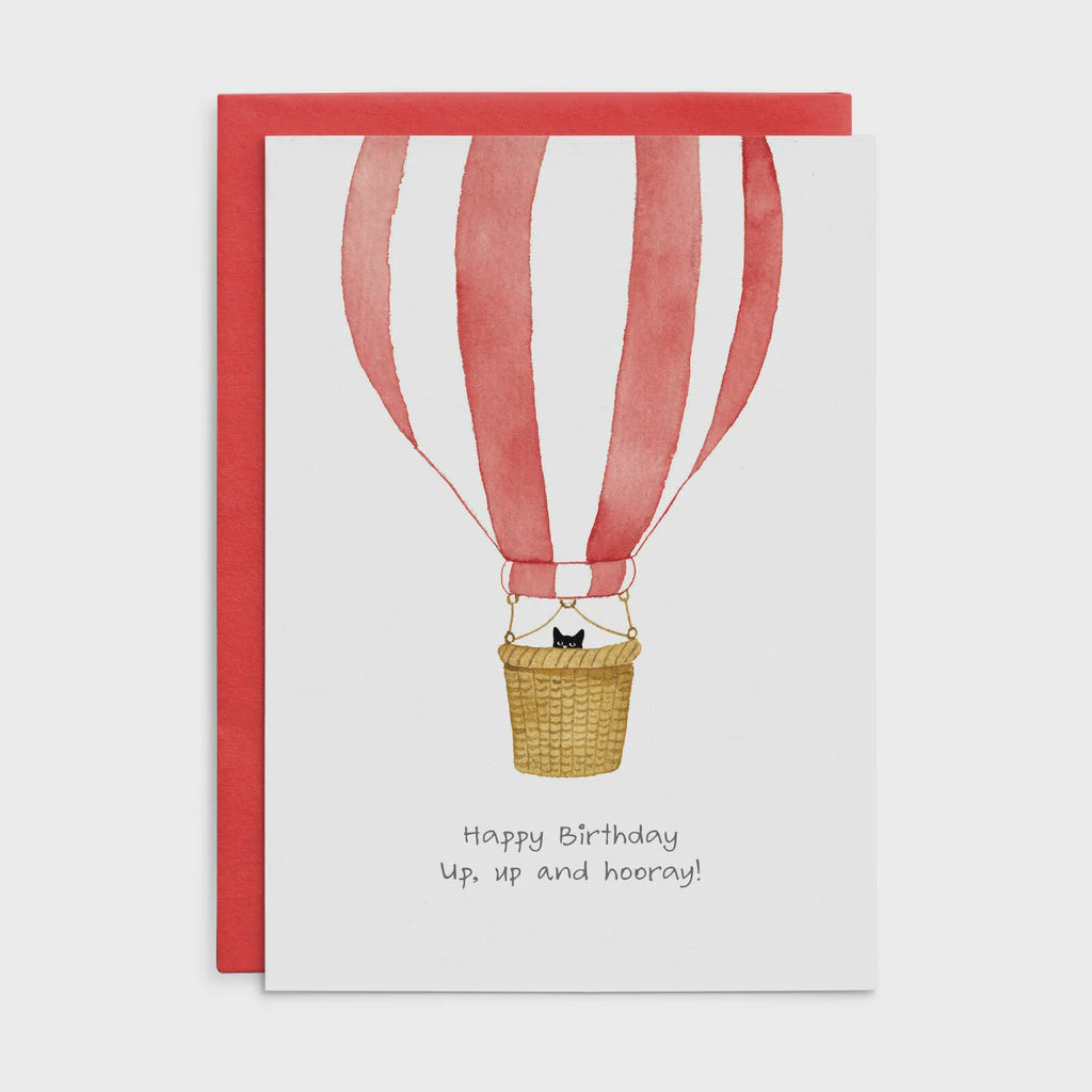 Happy birthday. Up, up and hooray! - Birthday Card | Cottonwood
