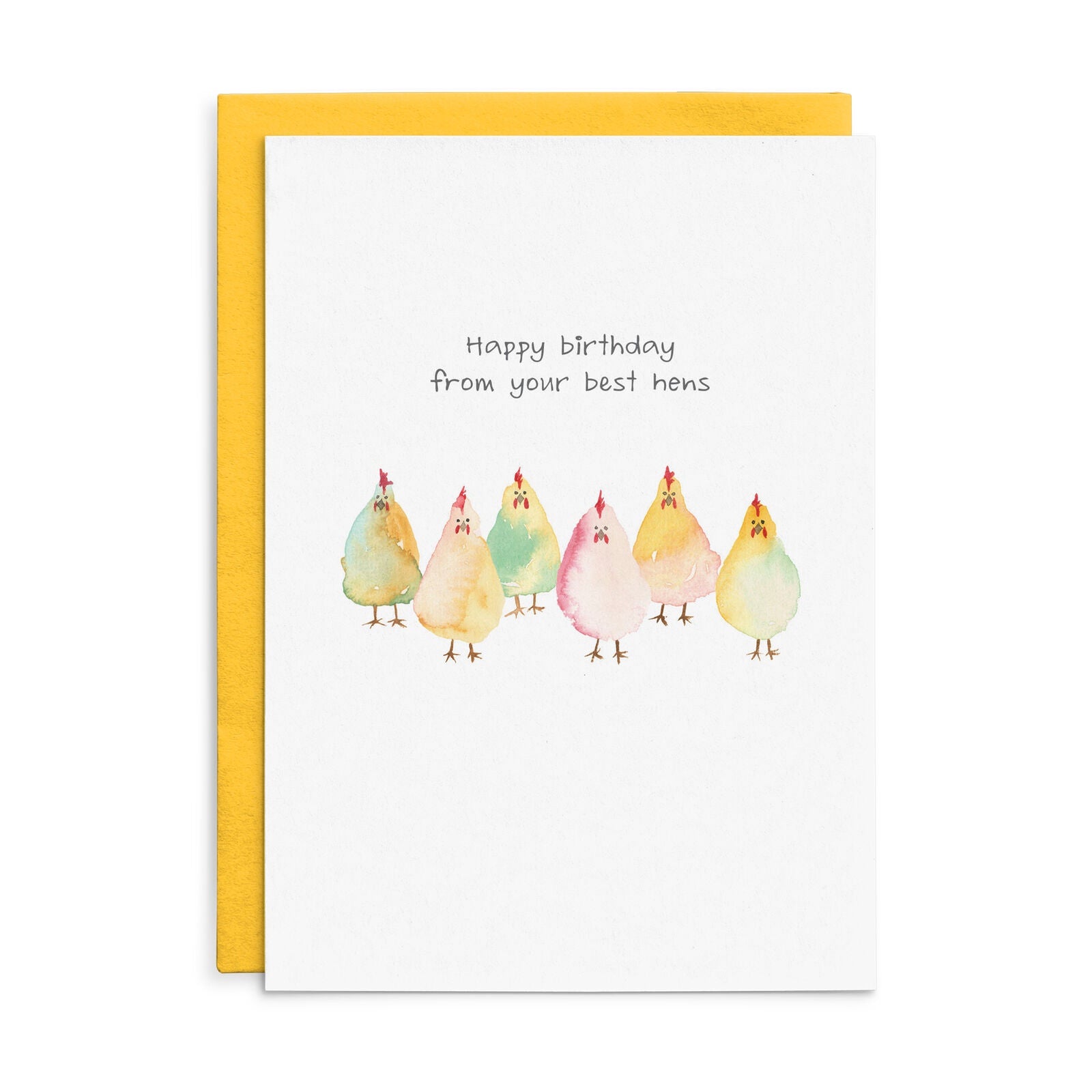 Happy birthday from your best hens. - Birthday Card | Cottonwood