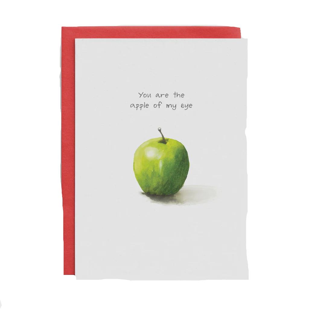 You are the apple of my eye. - Love Card | Cottonwood