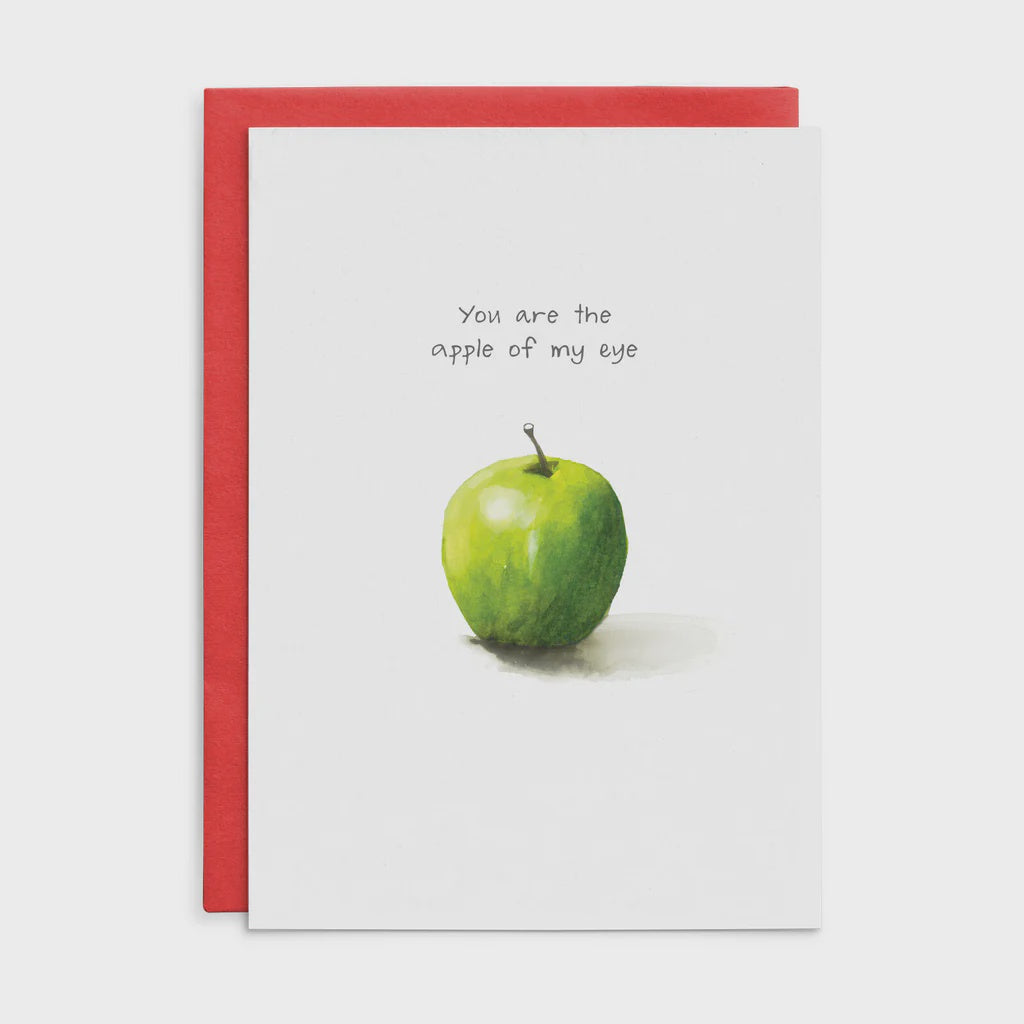 You are the apple of my eye. - Love Card | Cottonwood