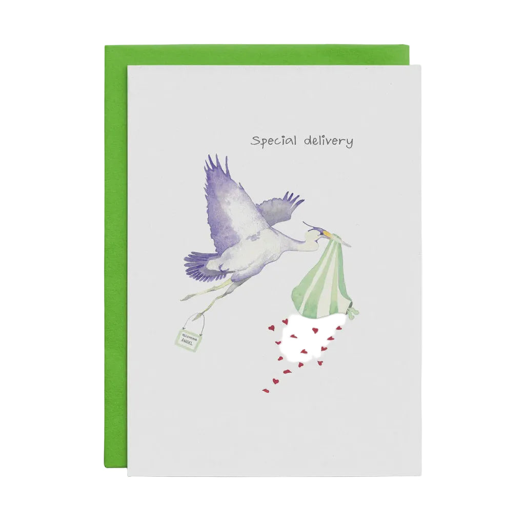 Special delivery. - Baby Card | Cottonwood