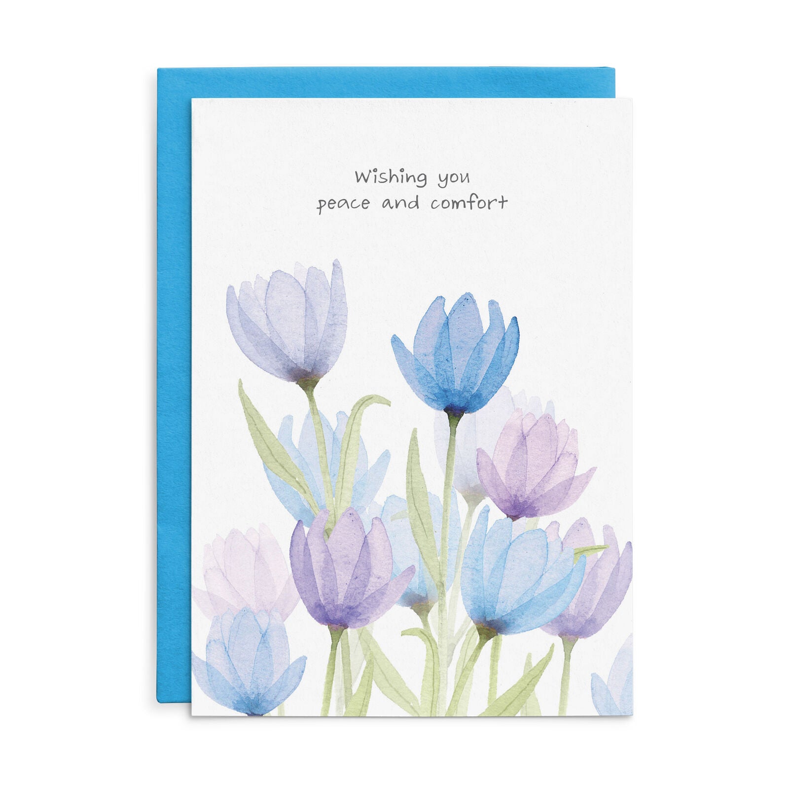 Wishing you peace and comfort. - Sympathy Card | Cottonwood