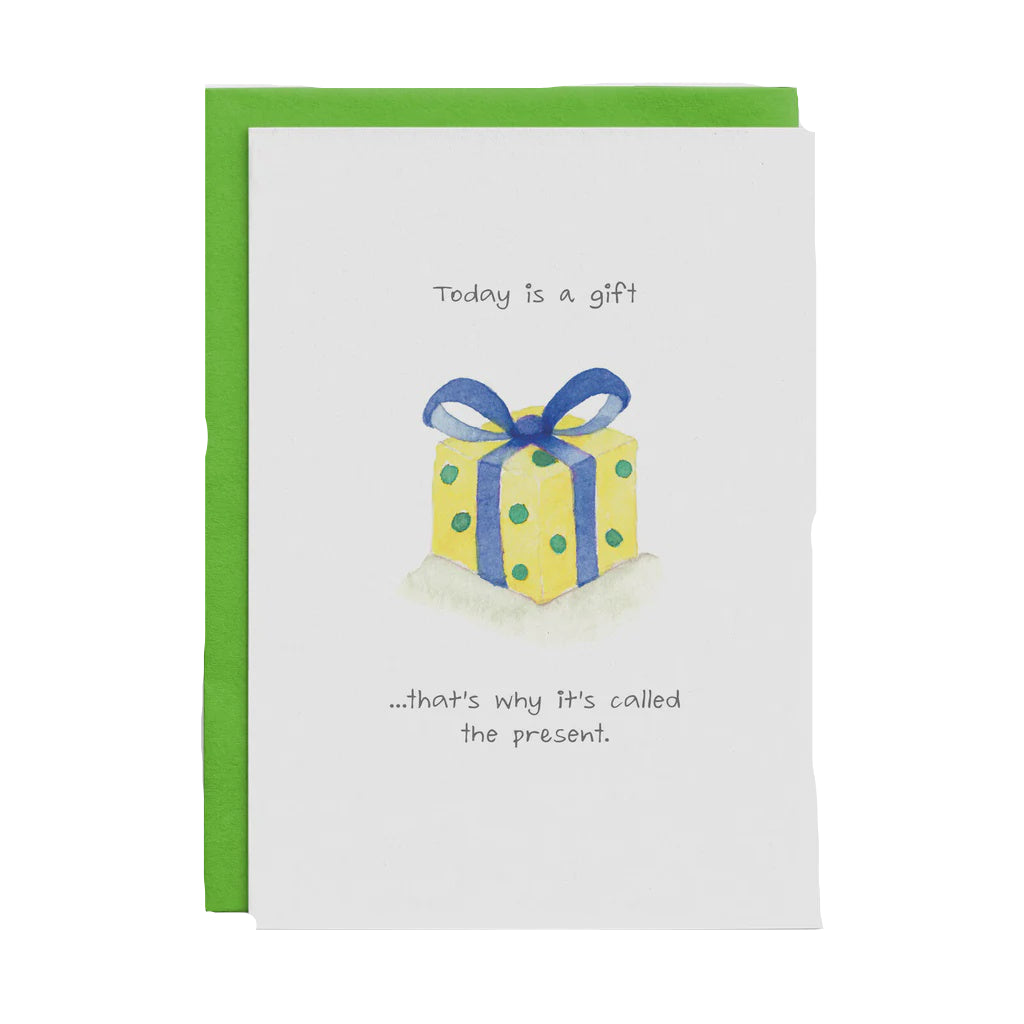 Today is a gift... - Inspirational Card | Cottonwood