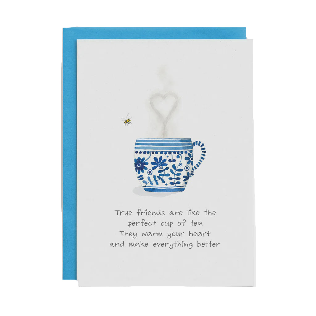 True friends are like the perfect cup... - Friendship Card | Cottonwood
