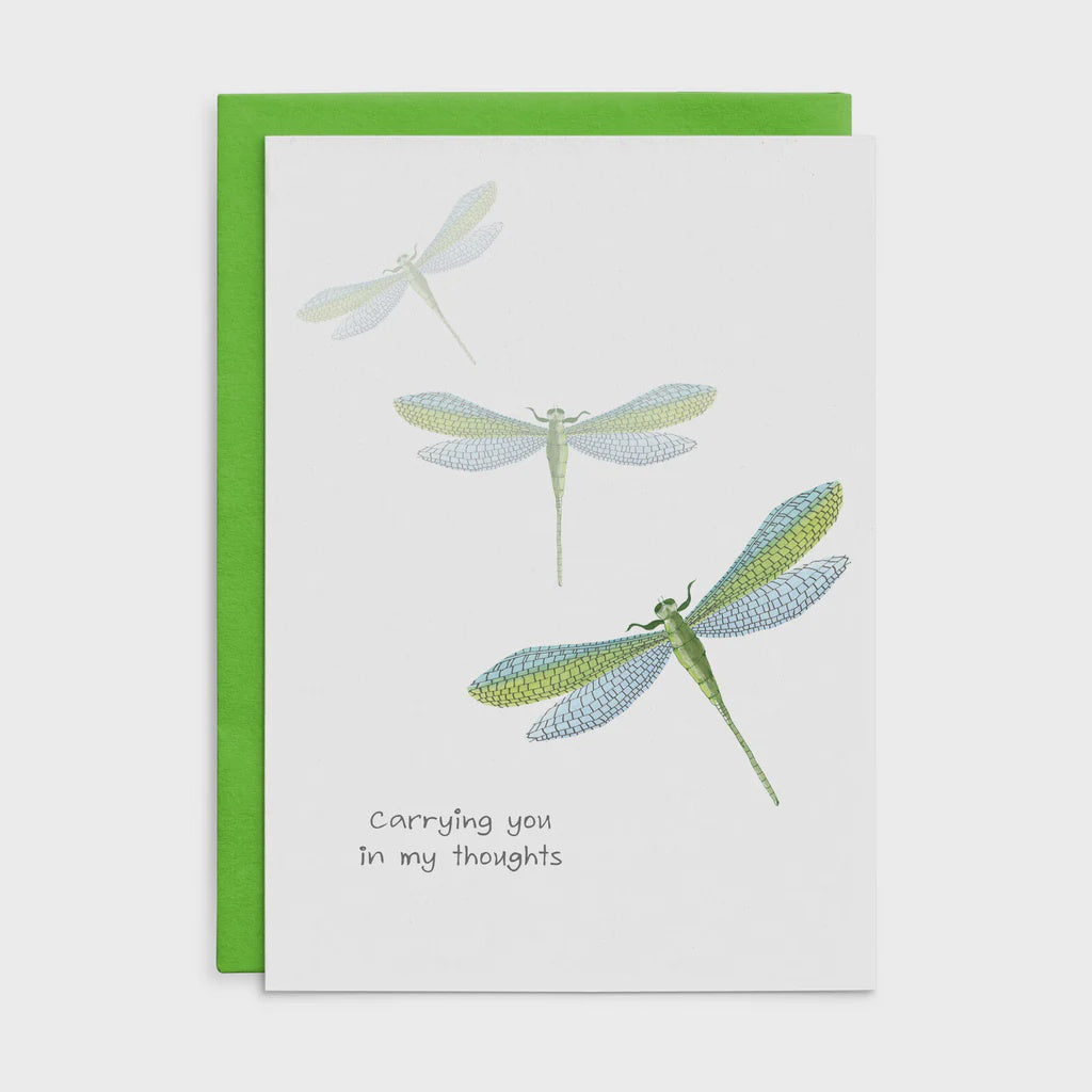 Carrying you in my thoughts. - Sympathy Card | Cottonwood