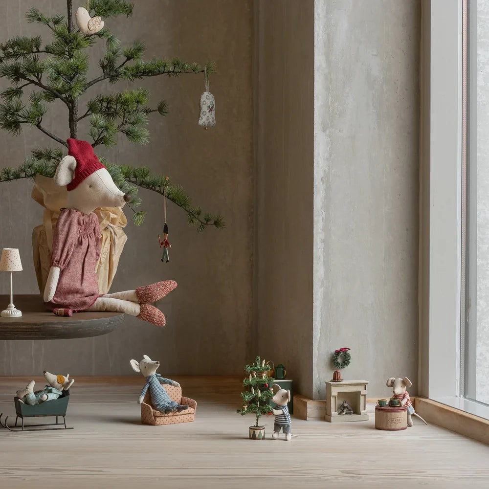 Christmas Mouse Maxi Girl | Maileg