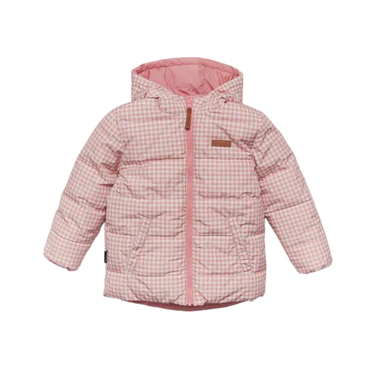 Reversible Eco-Puffer - Rose Gingham | Crywolf