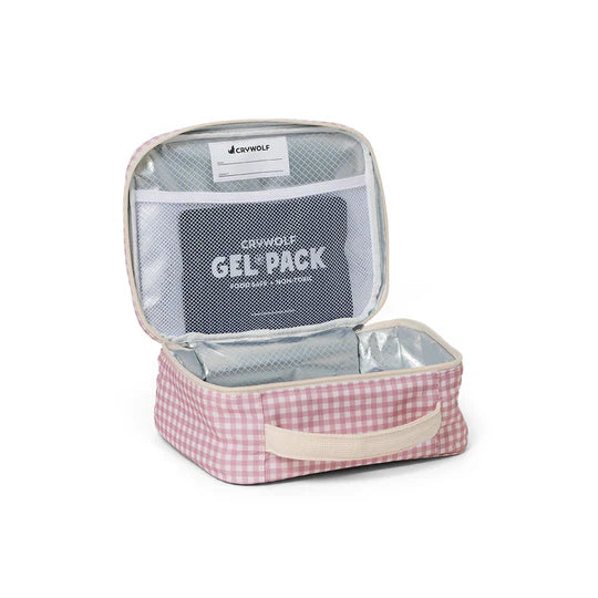 Everyday Lunch Bag - Gingham | CRYWOLF