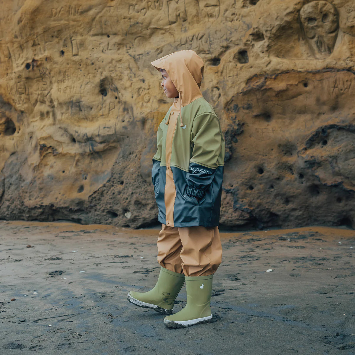 EXPLORER JACKET Fern Colourblock | Crywolf