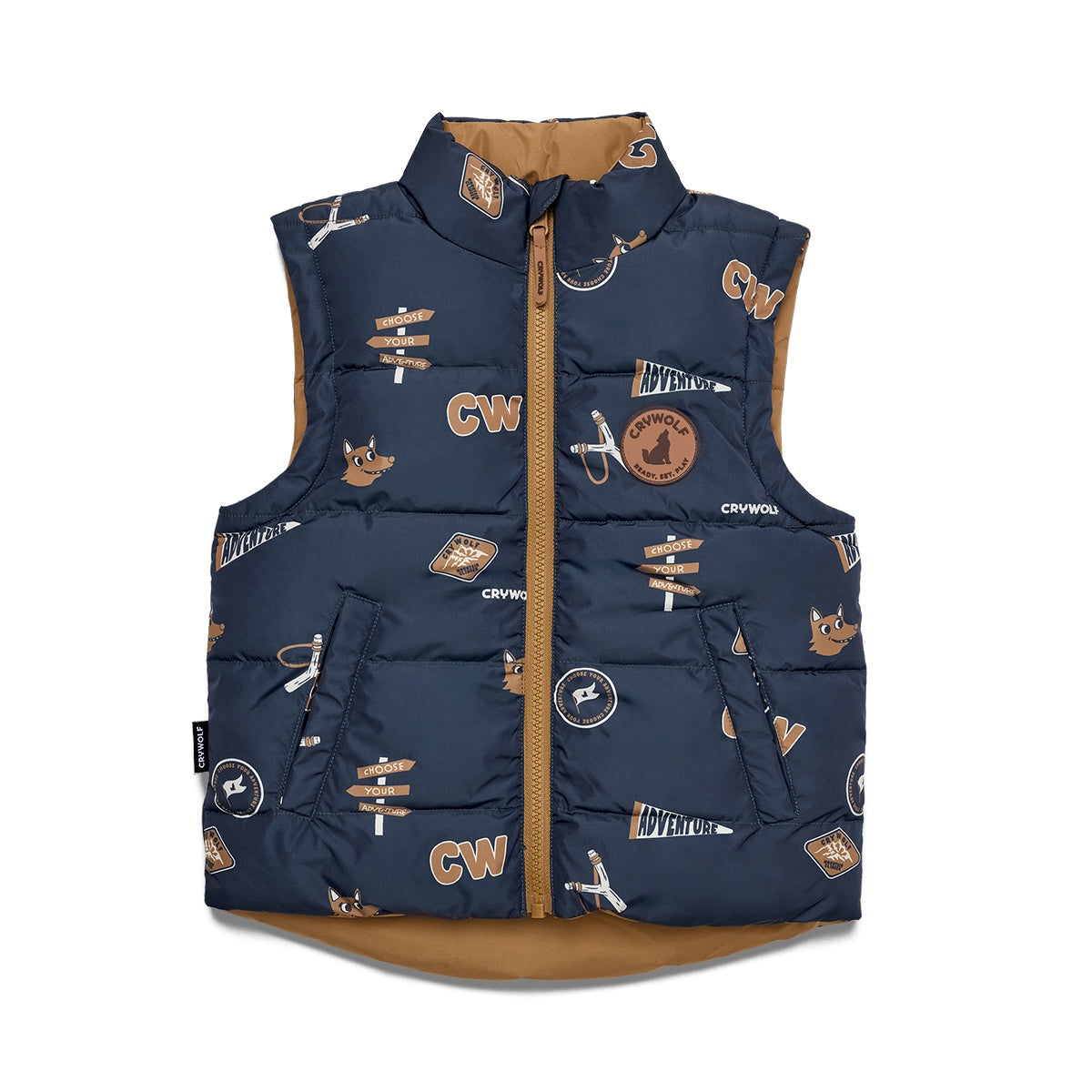 REVERSIBLE VEST - Choose Your Adventure | CRYWOLF