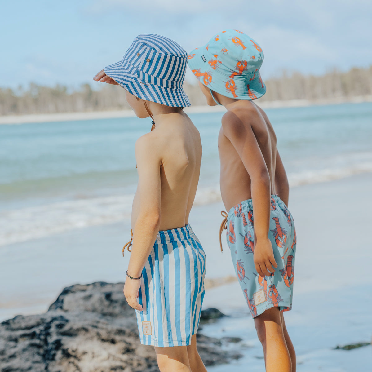 Board Shorts Deep Ocean Blue | Crywolf