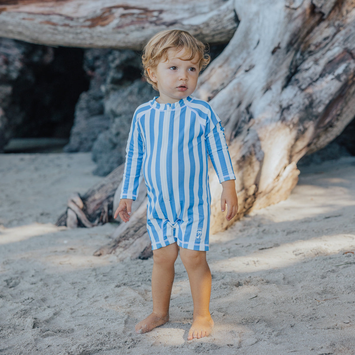 Rash Suit Deep Sea Stripe | Crywolf