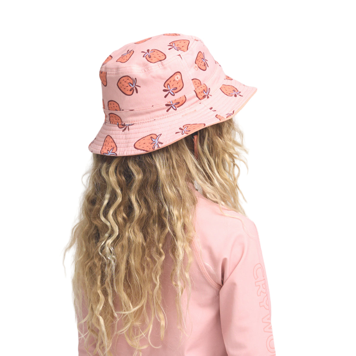 Reversible Bucket hat || Strawberry Splash | Crywolf