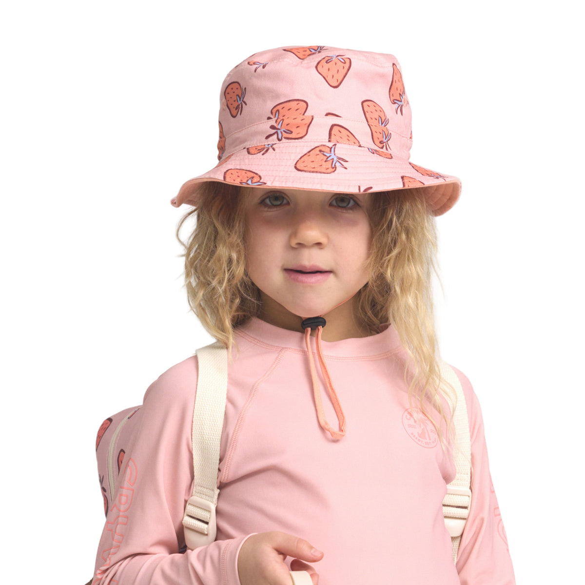 Reversible Bucket hat || Strawberry Splash | Crywolf