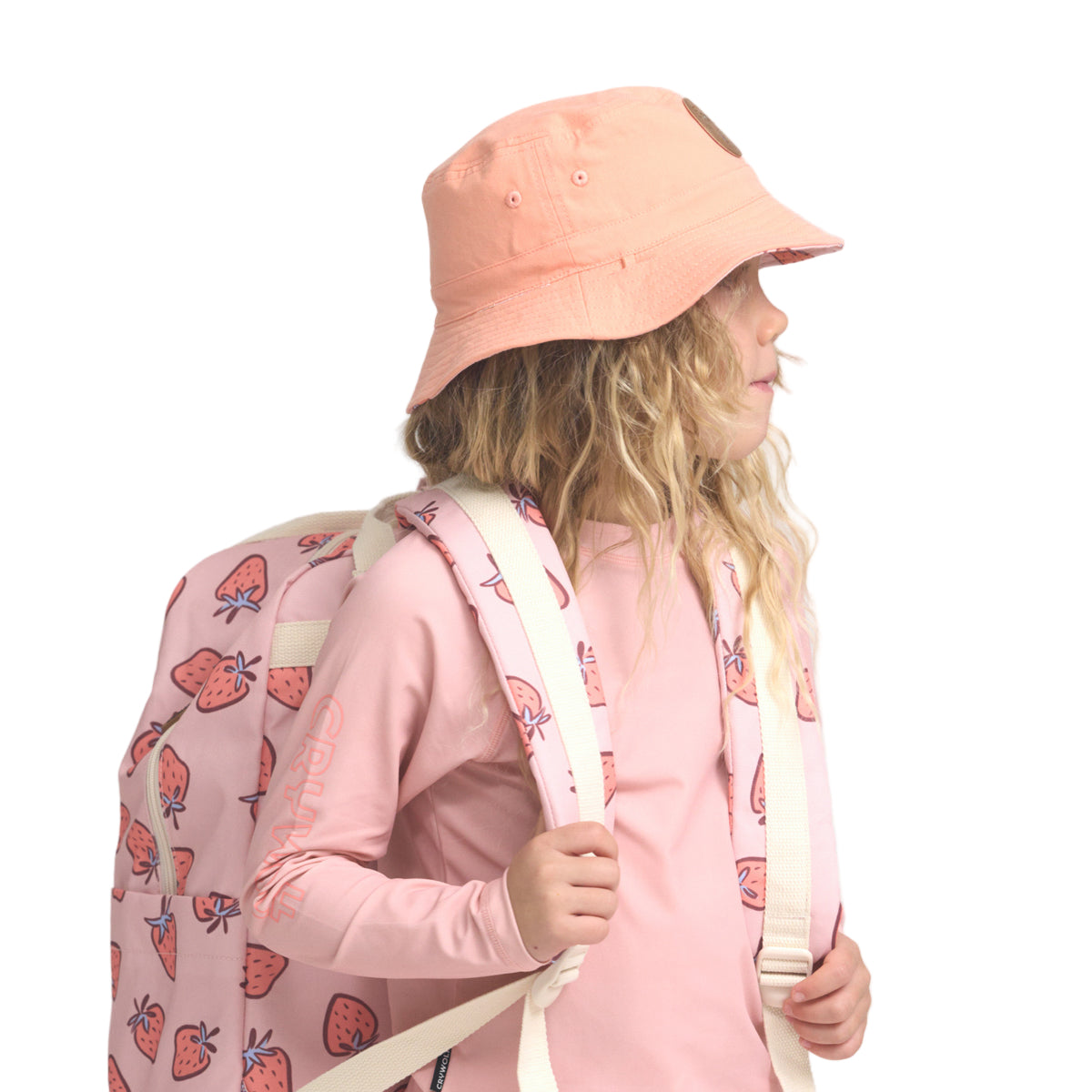 Reversible Bucket hat || Strawberry Splash | Crywolf