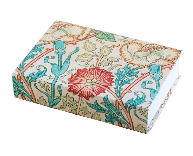 Jotter Pad – W/M Floral Pattern – Orange + Yellow | Creative Stuff