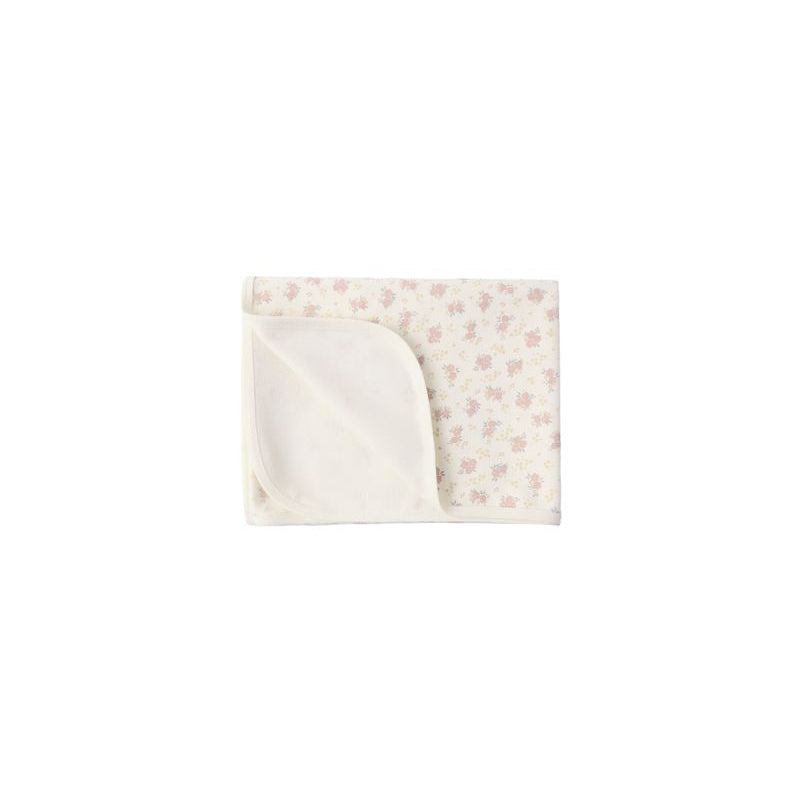 Swaddle - Flower Field - Ivory | Quincy Mae