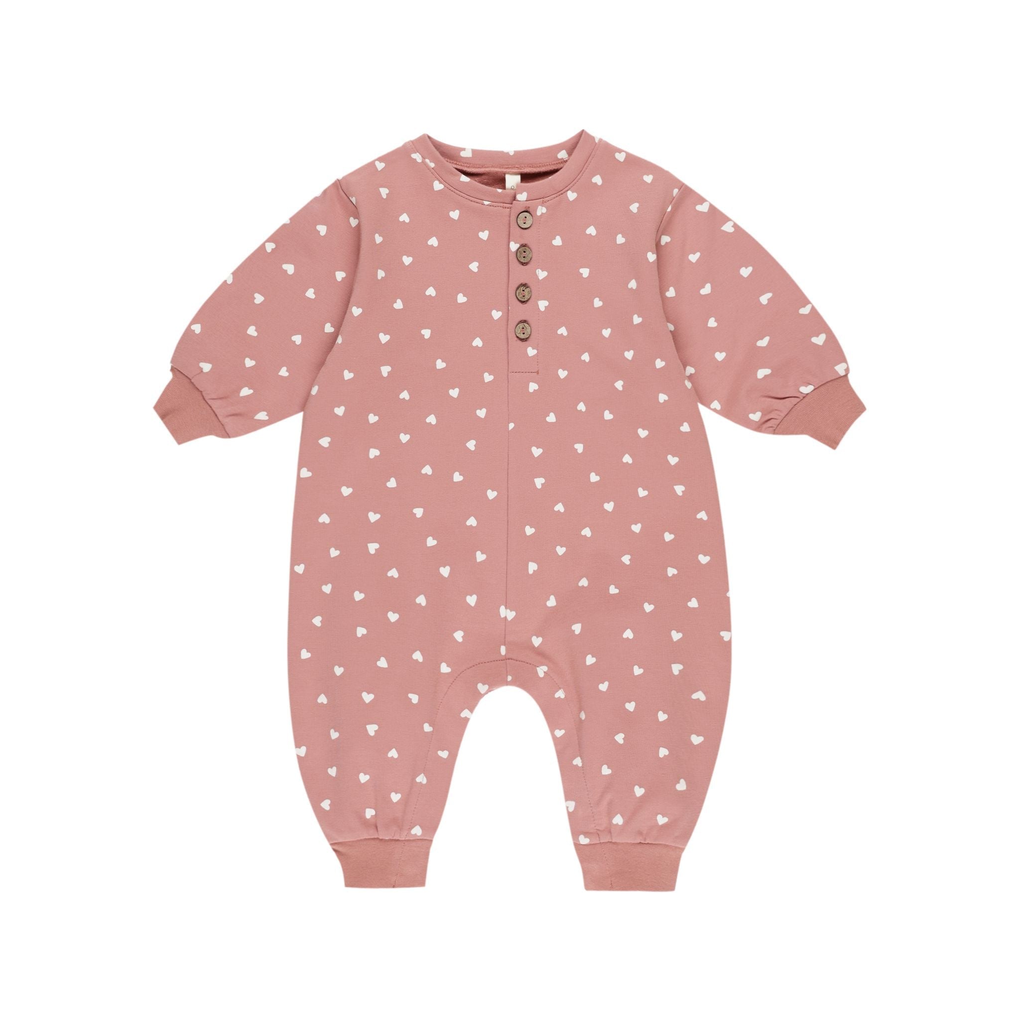 Relaxed Jumpsuit || Tiny Hearts | Quincy Mae