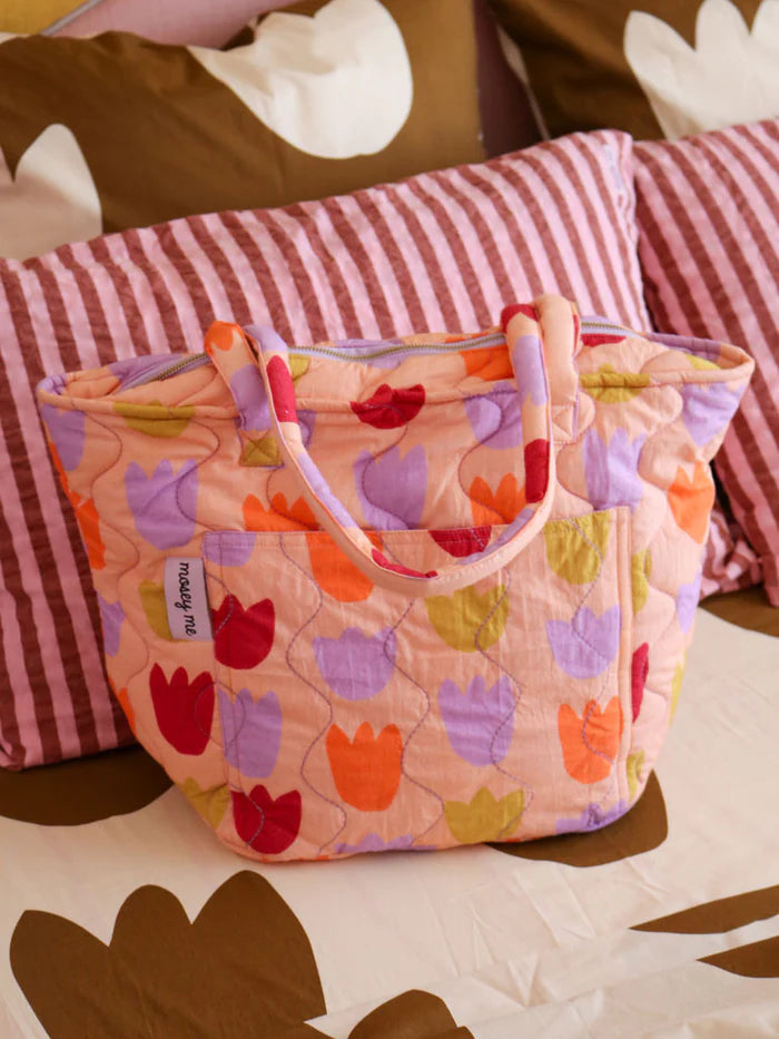 Tulip Fields Quilted Bag | Mosey Me