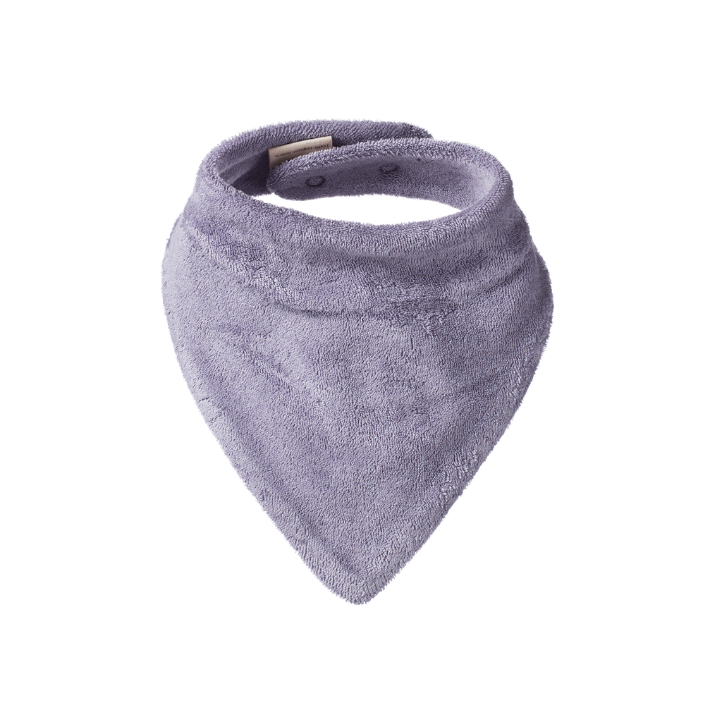 TRIANGLE BIB TERRY - Periwinkle | Nature Baby