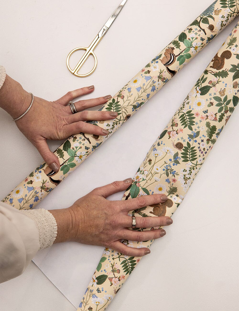 Gift Wrap Roll 3m - Chipmunk | Bespoke Letterpress