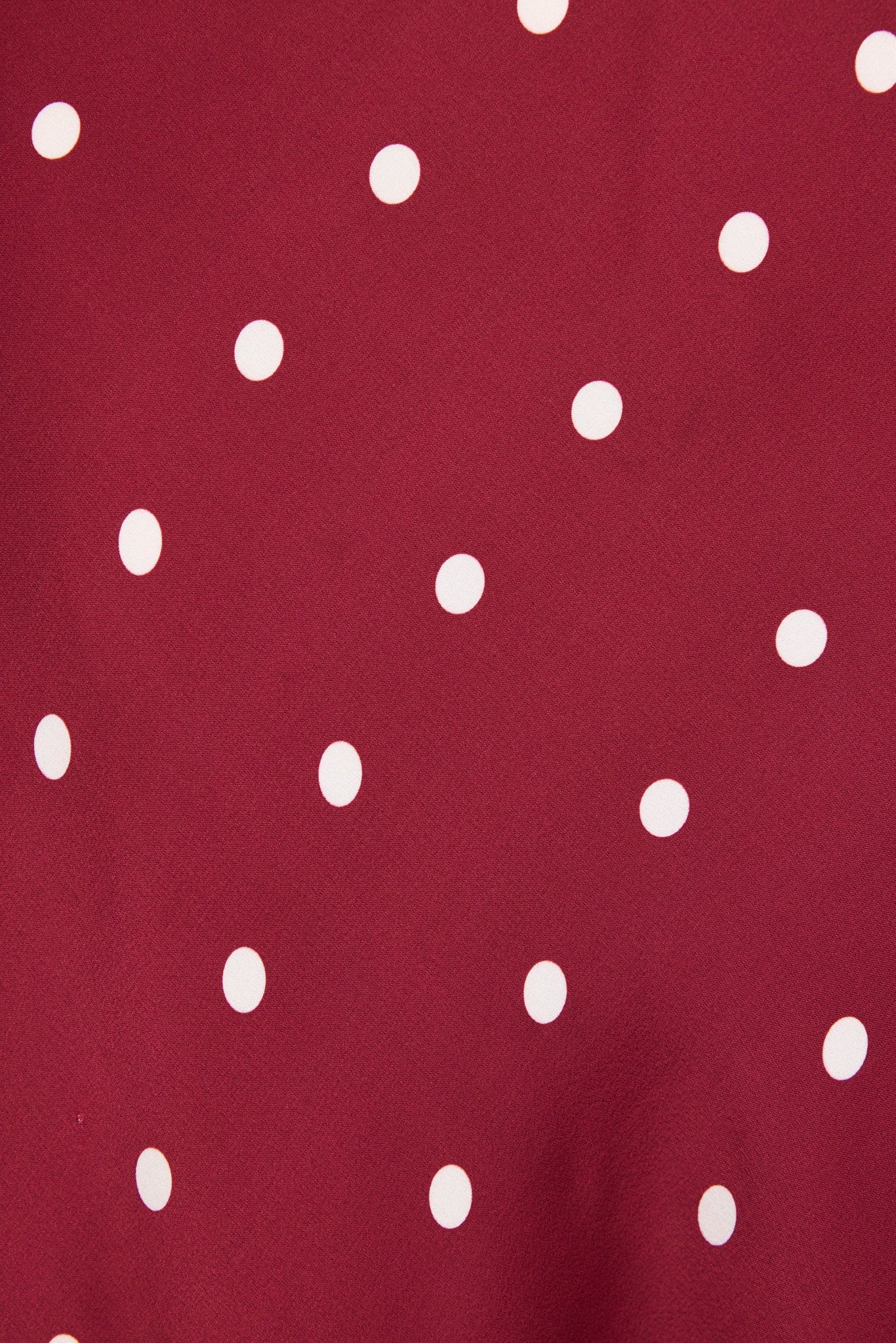 Rarity Wine Cream Polka Dot Satin Tie Waist Bias Maxi Skirt | Stories Be Told