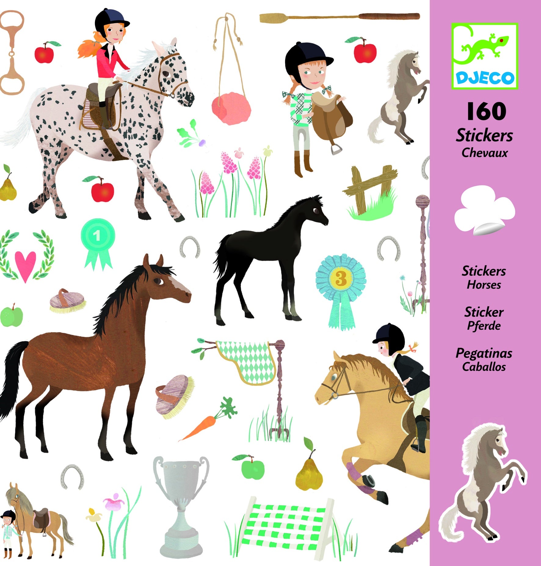 Stickers - Horses | Djeco
