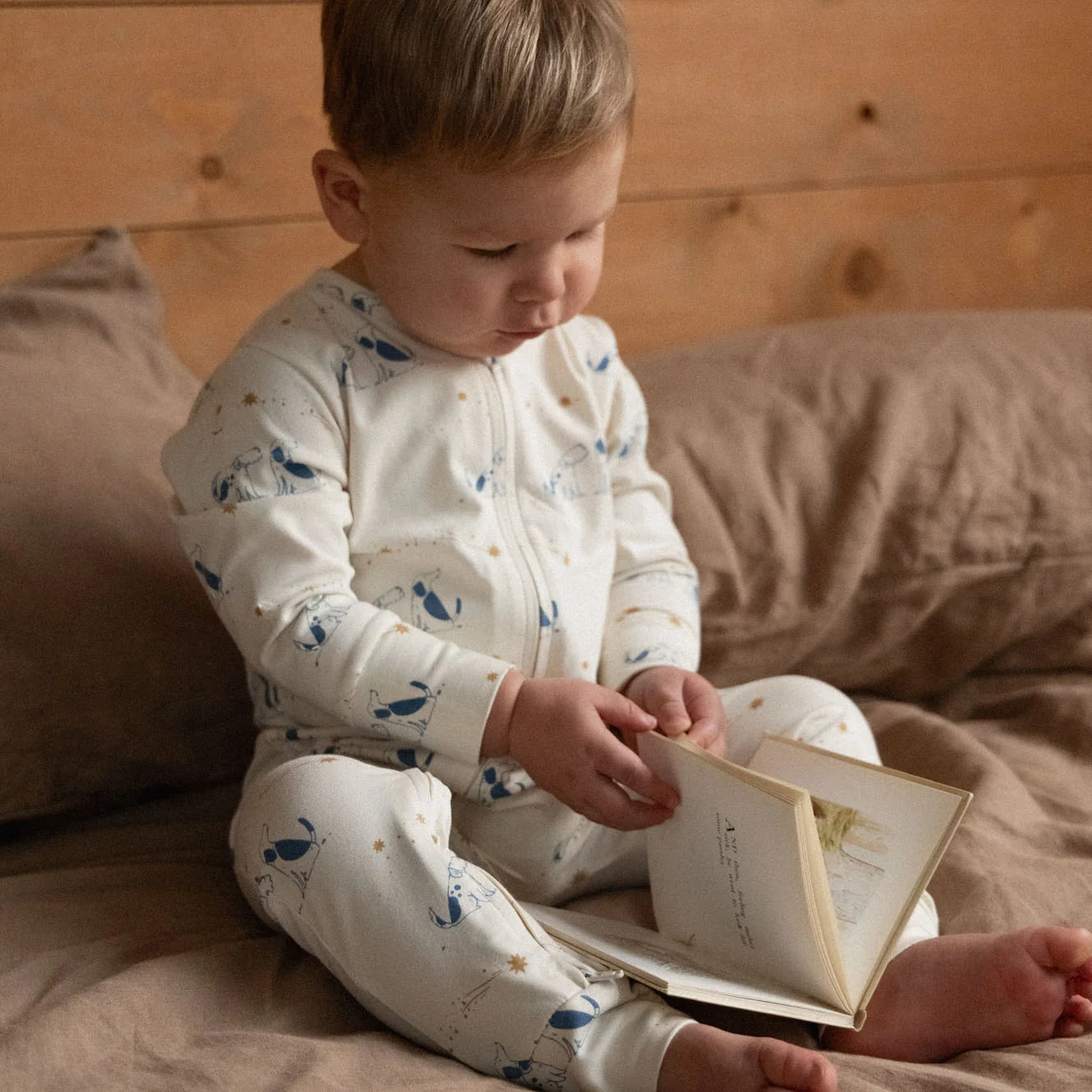 DREAMLANDS SUIT - Dog Dream Print | Nature Baby