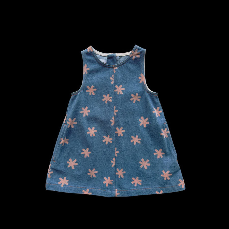Organic Starlight Denim Dress | Grown