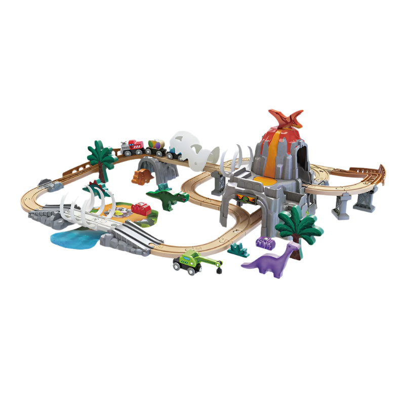 DINO RAILWAY ADVENTURE SET | Hape