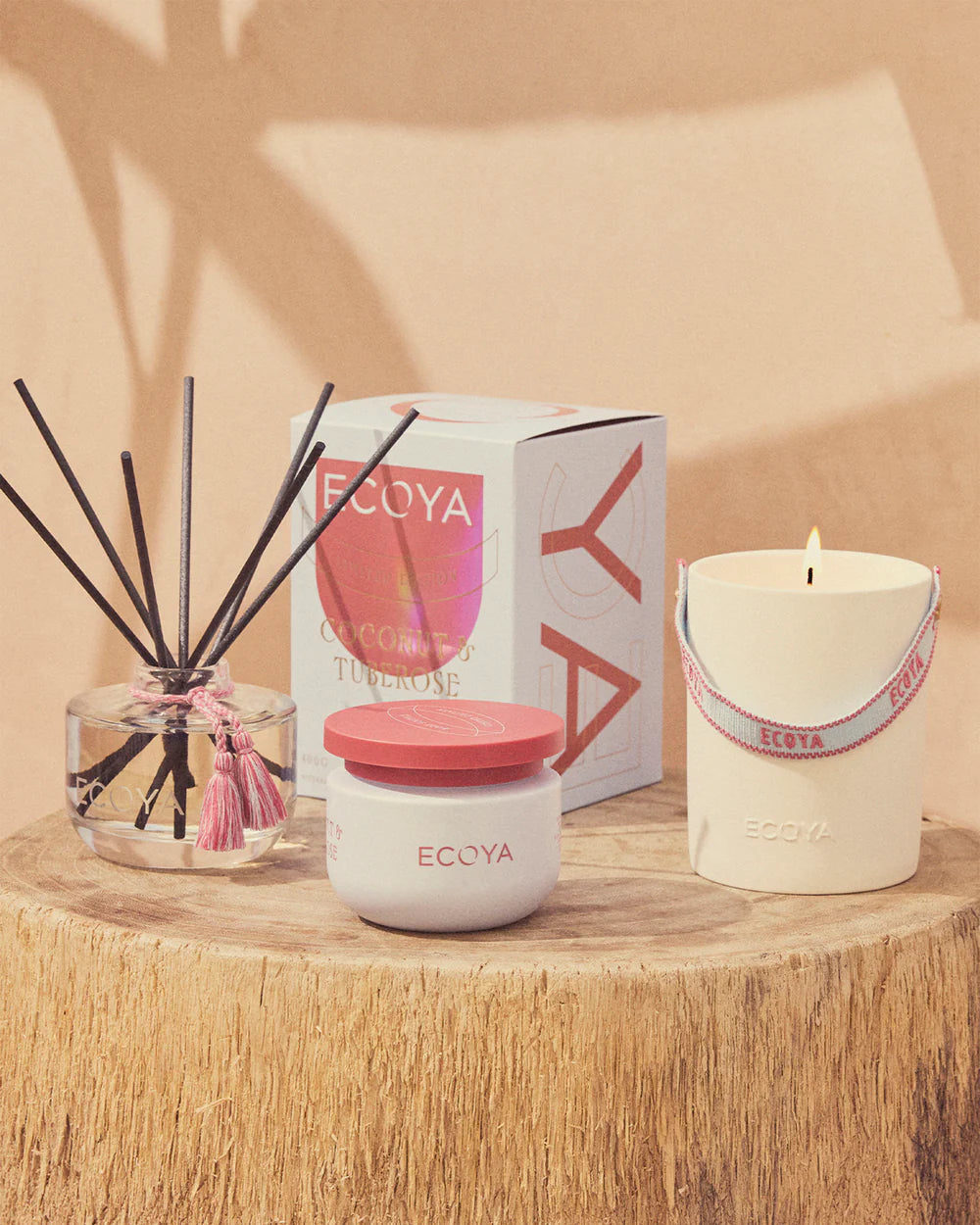 High Summer 2026 - 150g Body Souffle - Coconut & Tuberose | Ecoya