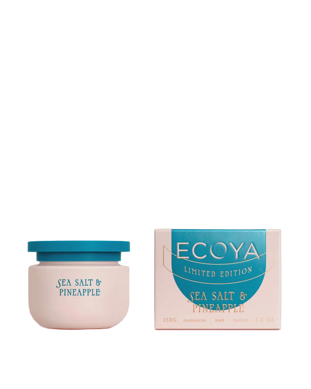 High Summer 2026 -150g Body Souffle - Sea Salt & Pineapple | Ecoya