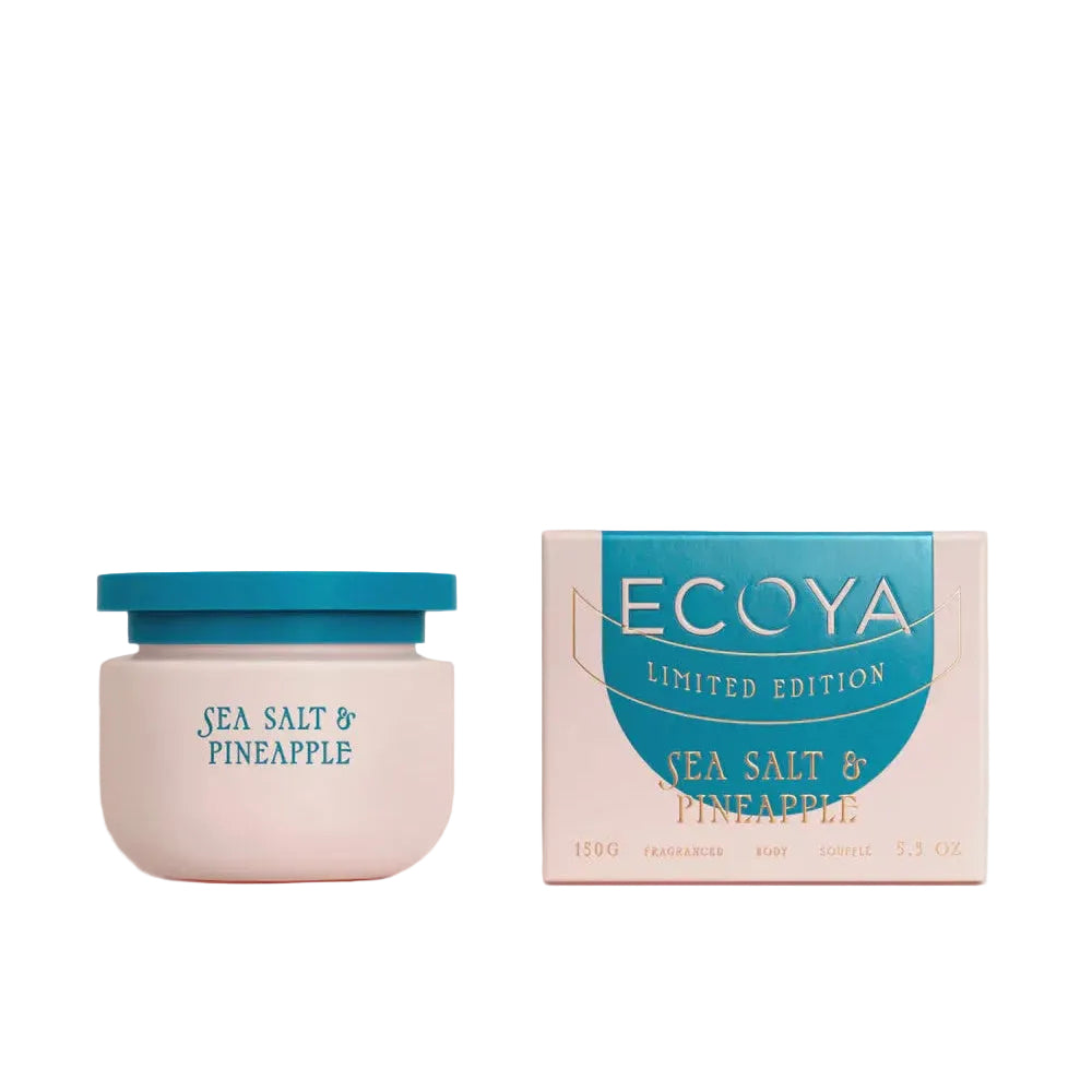 High Summer 2026 -150g Body Souffle - Sea Salt & Pineapple | Ecoya