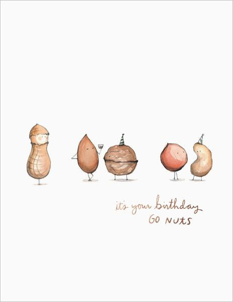 Card - Go Nuts Birthday | E. Frances