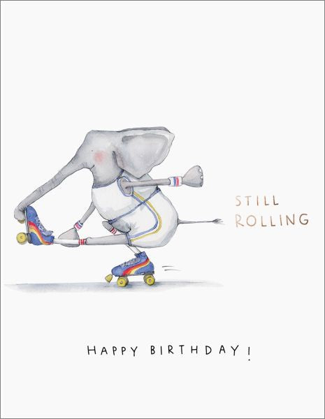 Card - Still Rolling | E. Frances